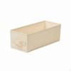 Textile Storage Box SoftSided with Handle Opencloset Top Organizer for Wardrobe, Shelf