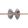 New baby golden velvet bow headband, baby girl does not hurt the skin hair accessories headband Babyhairband