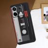 Old Cassette Tape Case For Redmi Note 13 Pro Plus 9 10 11 12 Pro 9S 10S 11S 12S Cover For Redmi 12 C 10C 13C