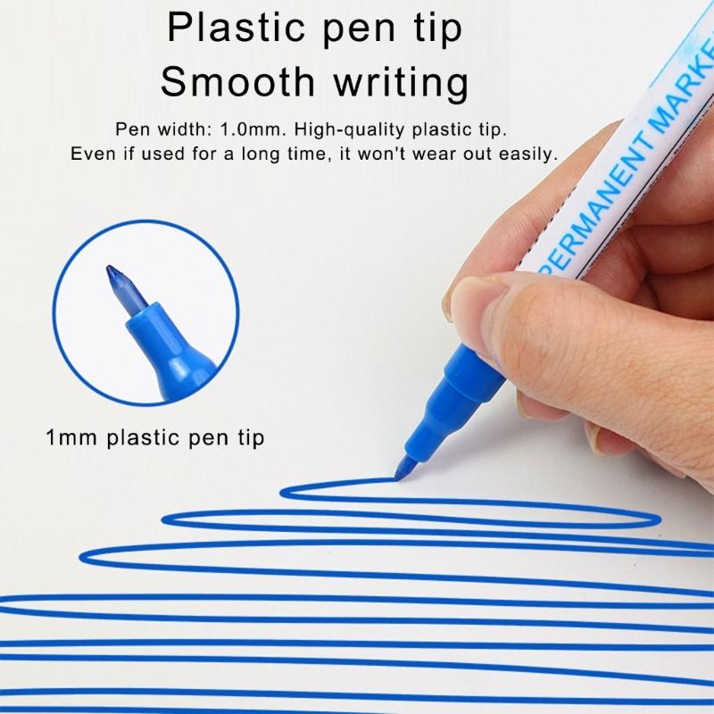 Cold Resistant Marking Pen Waterproof Inks Marker Pen For Ice Cold Food Storage And Laboratory Sample Identification