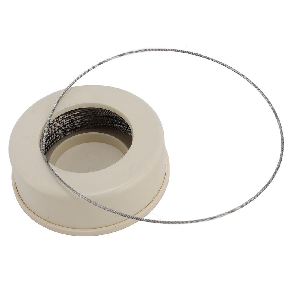 Metal Wire Saw Stainless Steel Cable Saw Pocket Survival String Rope Saw for Camping Hiking Hunting Outdoor Emergency
