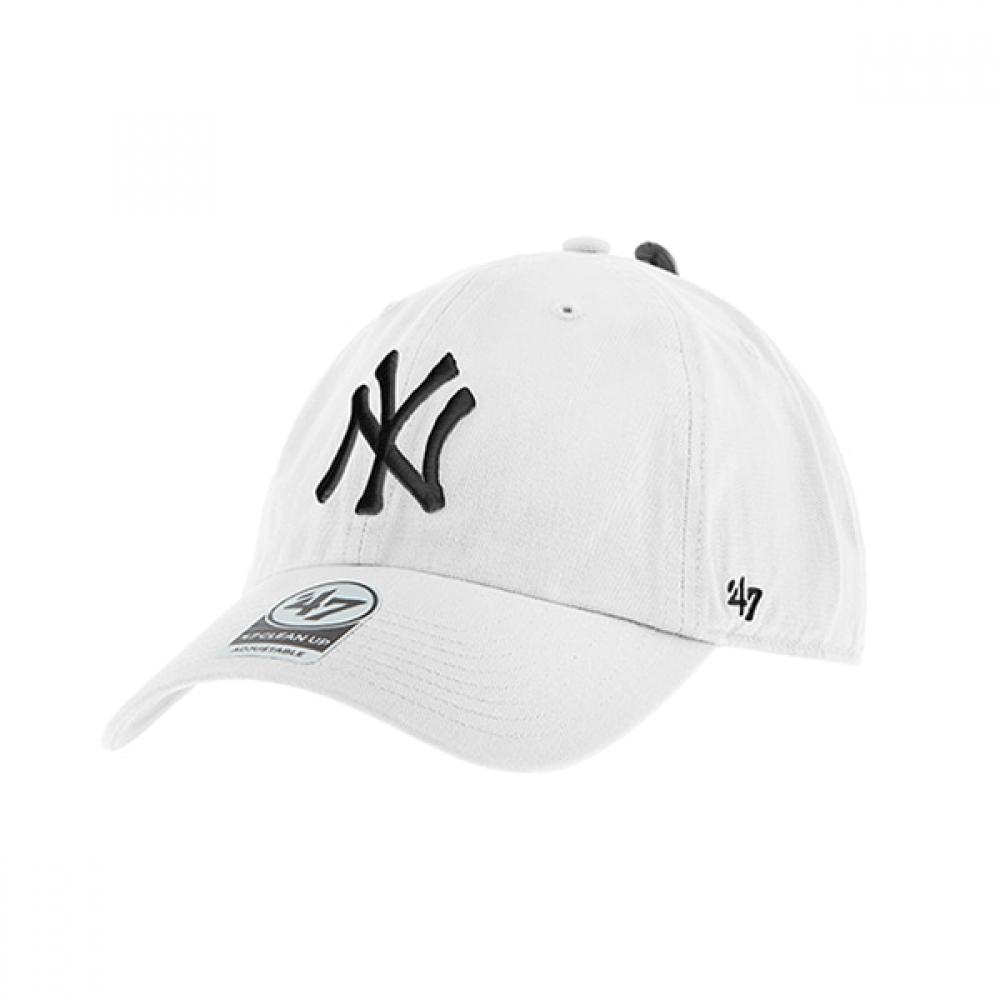

47 Brand B Rgw17gws Wha Ny New York Yankees Big Logo Ball Cap B-RGW17GWS-WHA