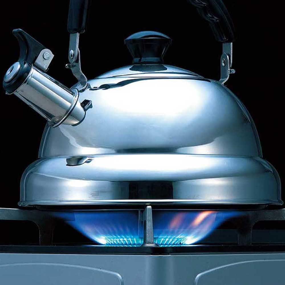 Bestco Whistling Fast Stainless Induction by Furyu Kettle, 1.9L, Boiling, Steel, Compatible, NQ-0028,