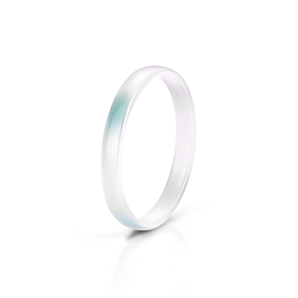Romantic Sweet 9 Color Design Ceramic Rings Smooth Circular Ring For Women Men Goth Rock Finger Rings Jewelry Engagement Ring
