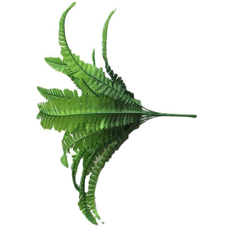 2Pcs 18 Heads Artificial Persian Leaves Artificial Shrubs Leaves Simulation Greenery Bushes for