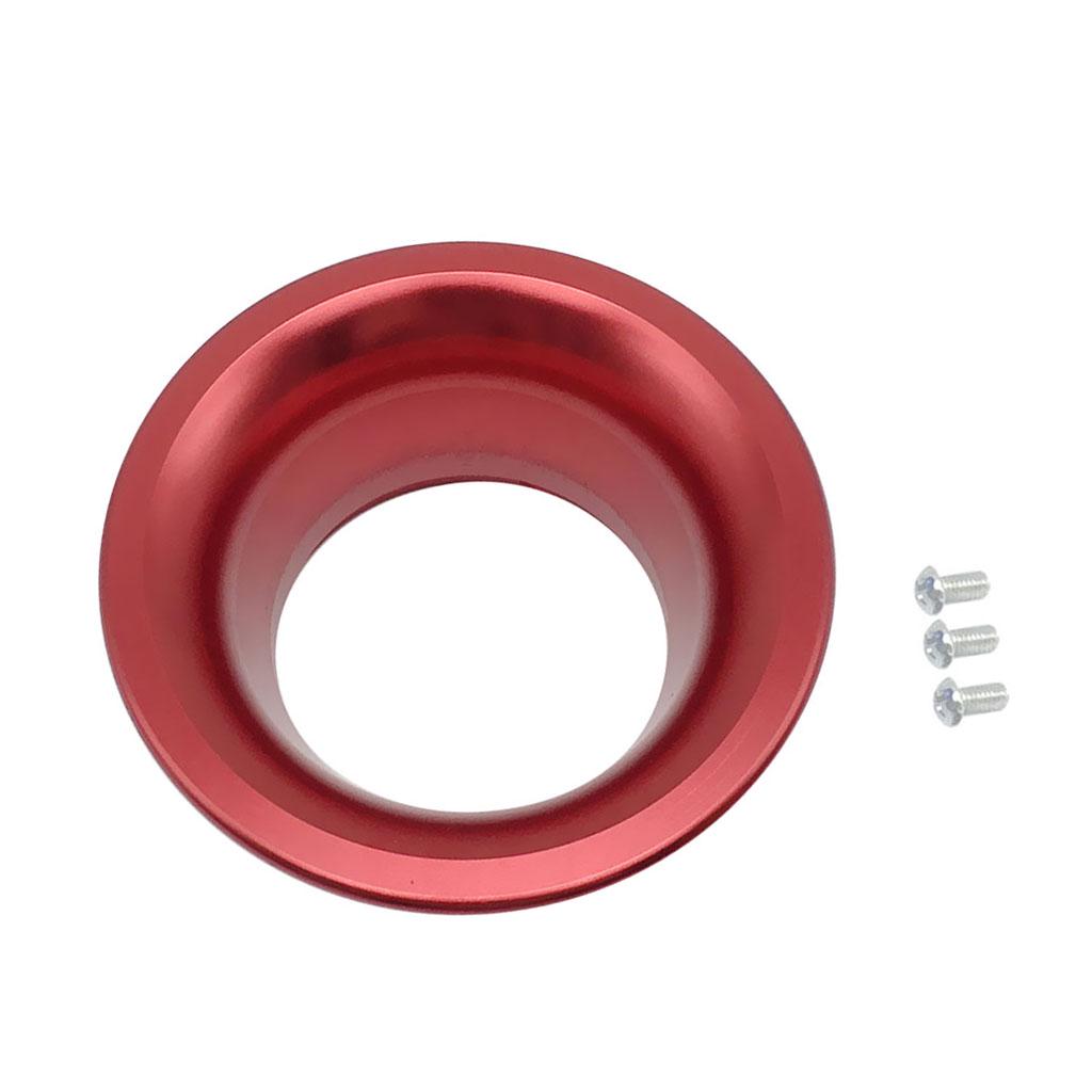 Motorcycle 63mm Carburetor Repair Air Filter Cup Connector Replacement Rust Resistant - Red