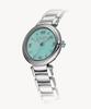 Lollalojeu Arch Bridge Amazonite Silver Women'S Metal Watch