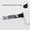 Stilvolles Klebe-Tastaturband Stoff-Tastaturband mit Klebe-Druckknopfband zur einfachen Installation und Entfernung