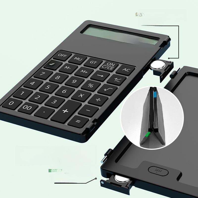 Multifunctional Portable Mini Calculator with Handwriting Board - Perfect for Business, Student, and Office Use