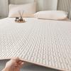 Quilted Mattress Home Cool Sleeping Mat Kit Couple 2People Single Double Bed Foldable Summer Season Sheet Protection Pad Wasart Latex