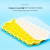 Honeycomb Silicone Ice Cube Tray with Lid (3-Pack)
