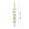 Bird Cage Toys Multifunctional Pet Grinding Supplies Colorful Parrot Beak Grinding Stones Toys For Macaws Sparrow Parakeet