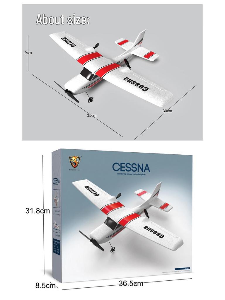 Cross Z50/51/53 Medium Fixed-Wing Foam Drone Glider: Long-Endurance RC Airplane Model.
