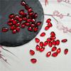 30Pcs Gradient Color 6x9mm  Water Drop Shape Beads Czech Glass Beads For Jewelry Making DIY Handmade Hairpin Craft Accessories