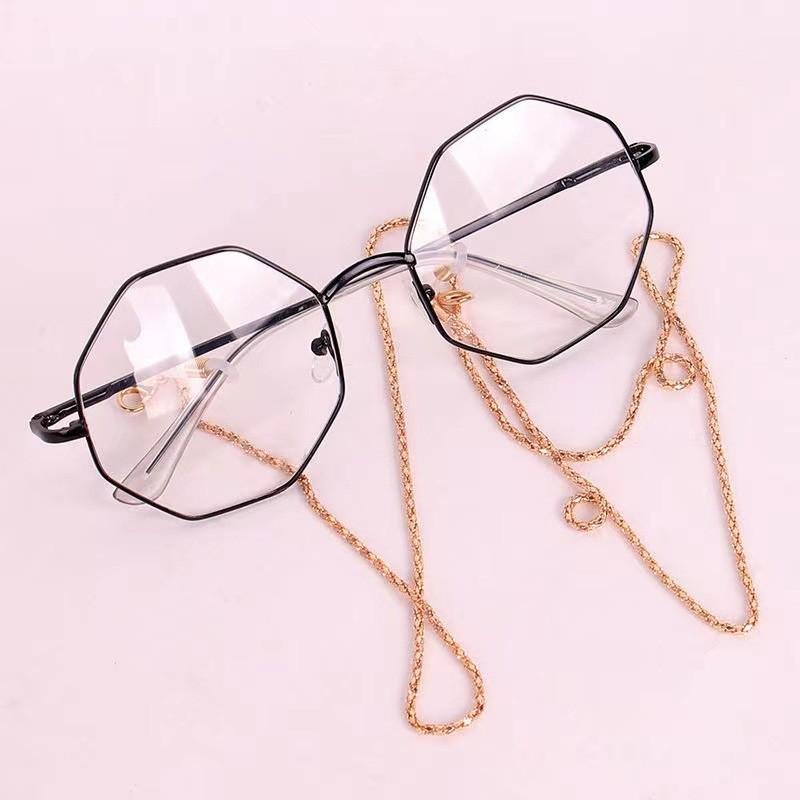 Eveland Ike Vtuber Cosplay Glasses With Chain Role Play Fashion Fans Gift Trendy