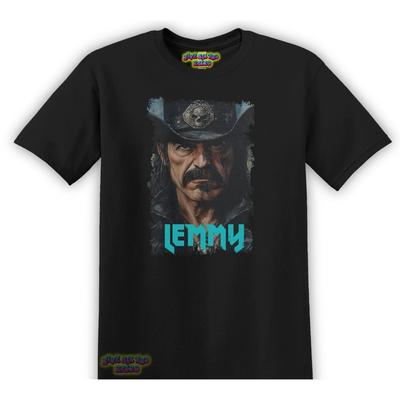 Lemmy Kilmister Motorhead Rock Band T-Shirt Schwarz S3XL Unisex T-Shirt