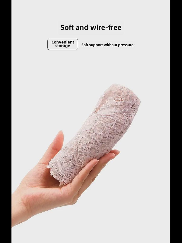 Ultra tenký bandeau podprsenka s plnými košíčky pro všechny velikosti - Podpora proti ochabování pro jaro a léto