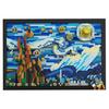 LULUFUN Starry Night by Van Gogh Building Blocks Set, Toy, Starry Night, Interior Decor, Art, Painting, Birthday, Christmas Gift for Kids and Adults
