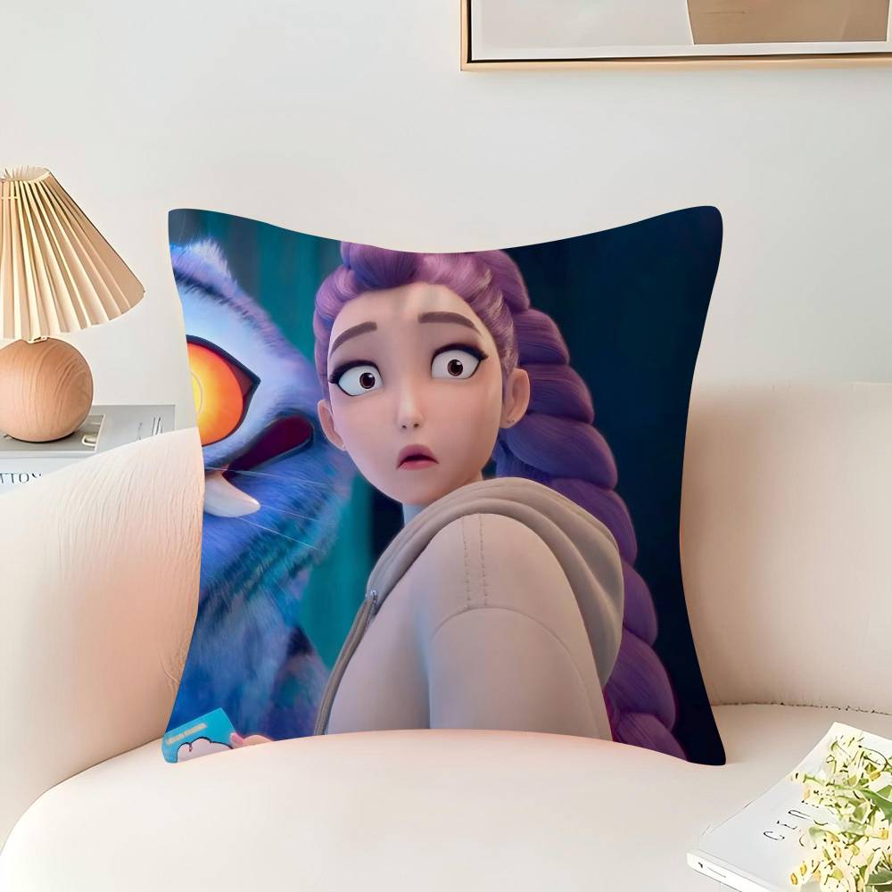 Demon Hunters Rumi Cushion Cover Pillowcase Upholstery Sofa Throw Pillow Home Decor Pillowcas