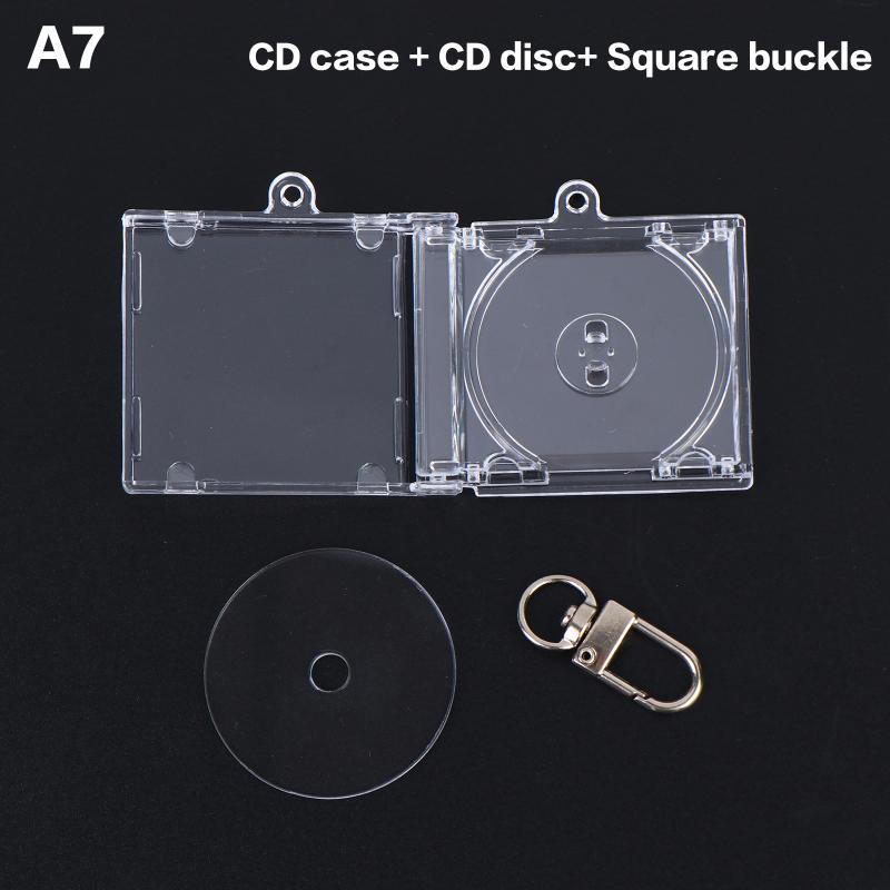 Mini NFC Funkční Pouzdro na CD Klíčenka Periferie Album Držák na Klíče Pro DIY Přívěsek na Batoh