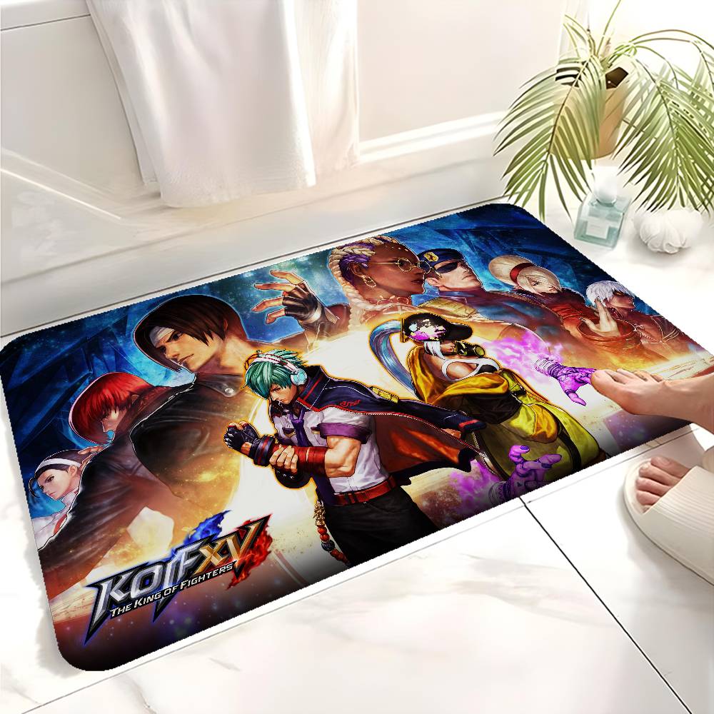 Fighting Game K-King Of F-Fights Floor Mat Rectangle Anti-slip Home Soft Badmat Front Door Indoor Outdoor Mat Hotel Decor Mat