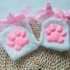 Paw Pads Cat Paw Plush Socks Kitten Claw Bowknot Warm Socks Harajuku 3D Cat Paw Socks  Indoor