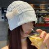Breathable Flower Pullover Hat Sweet Knitted Hat Retro Beanies Hat  Spicy Girls