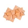 Zwilling Stern Holz Luban Schloss Puzzle Knobelspiele für Erwachsene Kinder IQ Test Entwickelt Koordination und Logikfähigkeiten