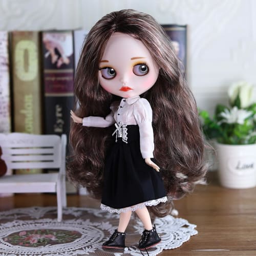 ICY Fortune Days BJD Doll, Movable Body, Matte Skin, Customization Practice, Hinamatsuri Gift, 4 Pupil Colors + Hand-Painted Makeup + 19 Improved Join