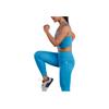 Adidas Optime Power 7/8 High-Waisted Shaping Yoga Fitness Leggings Damen Unterteile Hellblau JI6936
