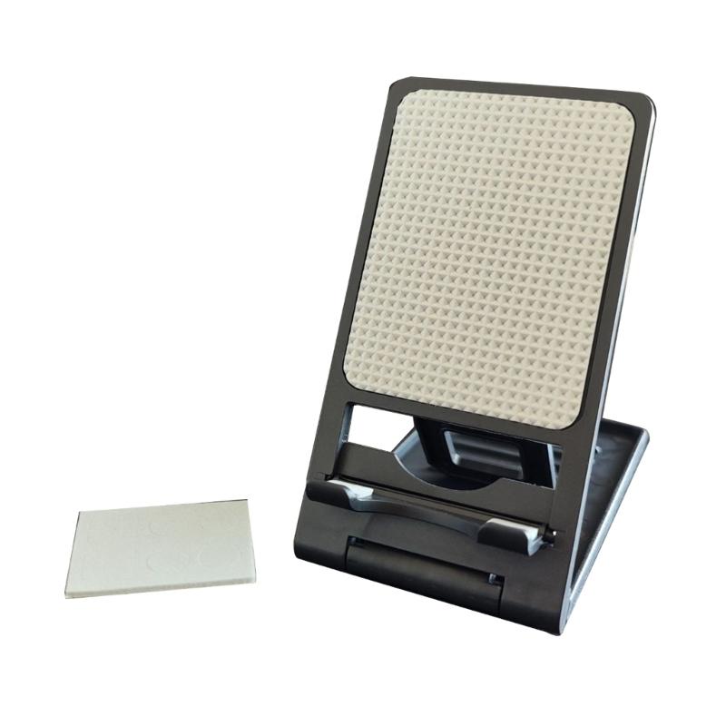 

Foldable Phone Stand for Desk Adjustable Cellphone Holder Portable Cellphone Cradle Desktop Dock Universal чёрный