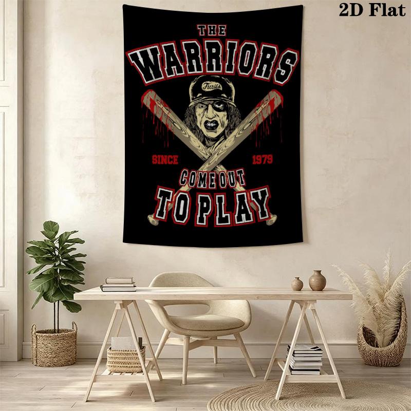 Warriors Pattern Home Decor Tapestry, Wall Hanging, Decorative RV Wall Cloth.MGT0918009