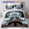 Jujutsu Kaisen Polyester Bettwäsche-Set Bettbezug Deckenbezug Kissenbezug Einzelbett Doppelbett Queen Reißverschluss -QJY