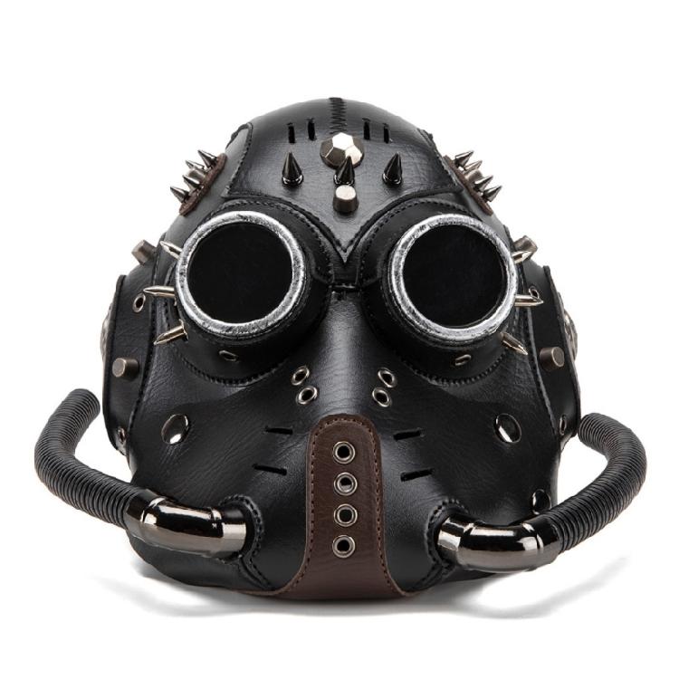Roleplay Doctor Mask For Halloween Parties Motorcycle Protection Lightweight Breathable Steampunk Design Riders Essential