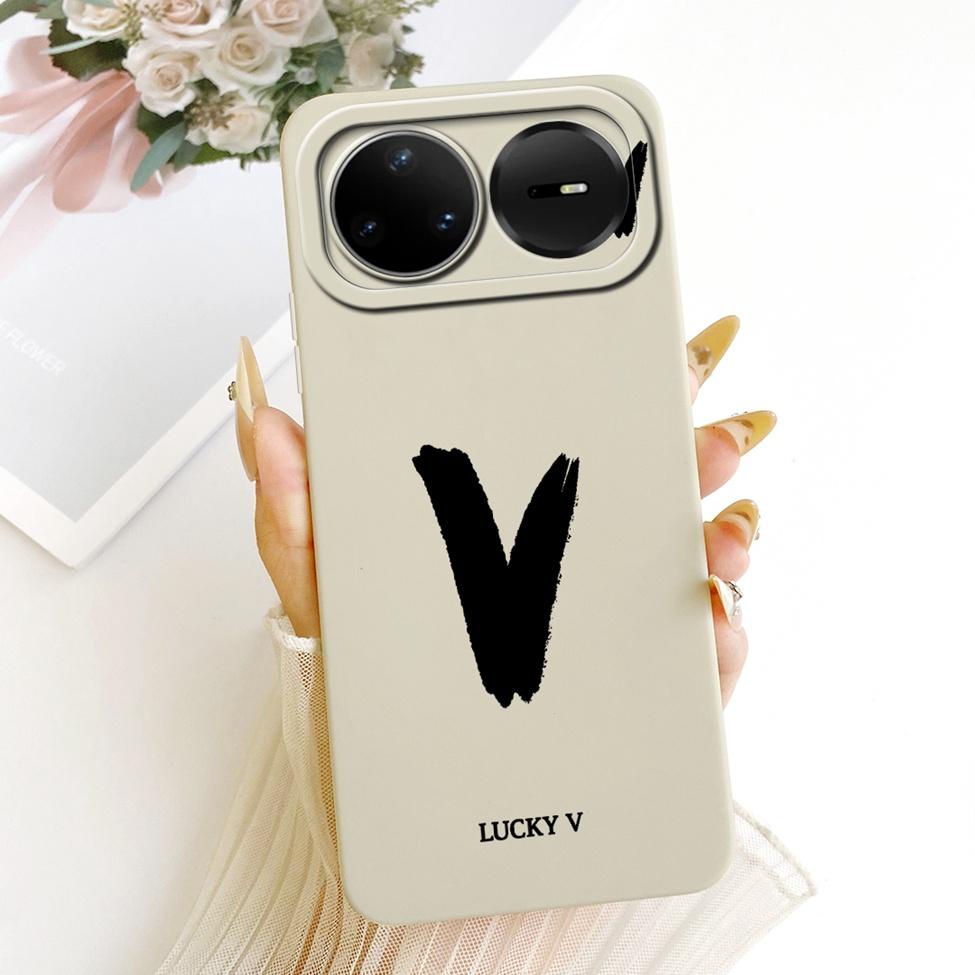 For Huawei Nova 15 Pro Case Cover Aesthetic Luxury A-Z Letters Cool Crown Silicone Phone Case For Huawei Nova 15Pro KLE-AL00U