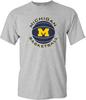 UGP Campus Apparel NCAA Sports Team Basketball Circle Logo T-Shirt