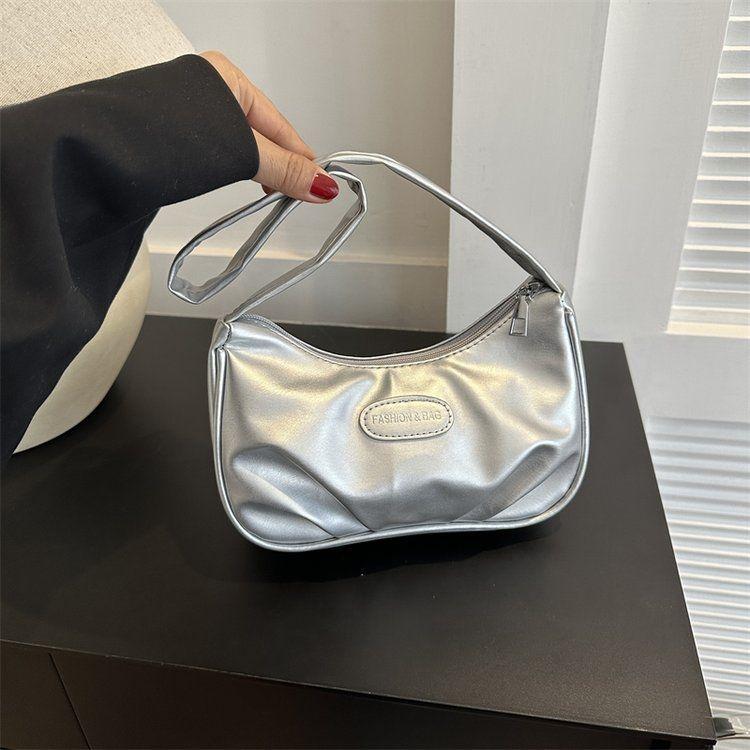 Simple and Fashionable Underarm Bag 2025 Texture Niche Shoulder Bag Factory Supply Chain Factory