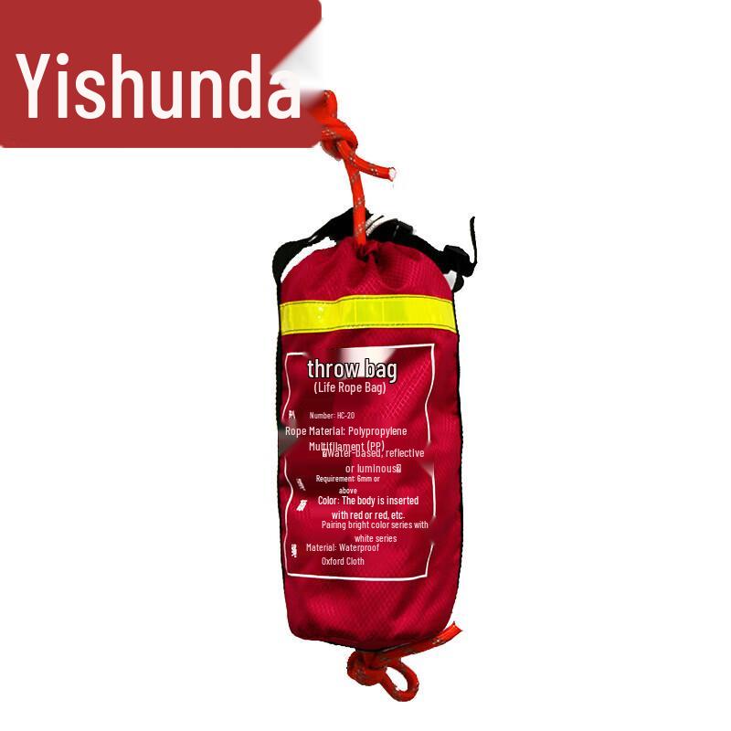 Yishunda Reflective Water Rescue Throw Rope Kit