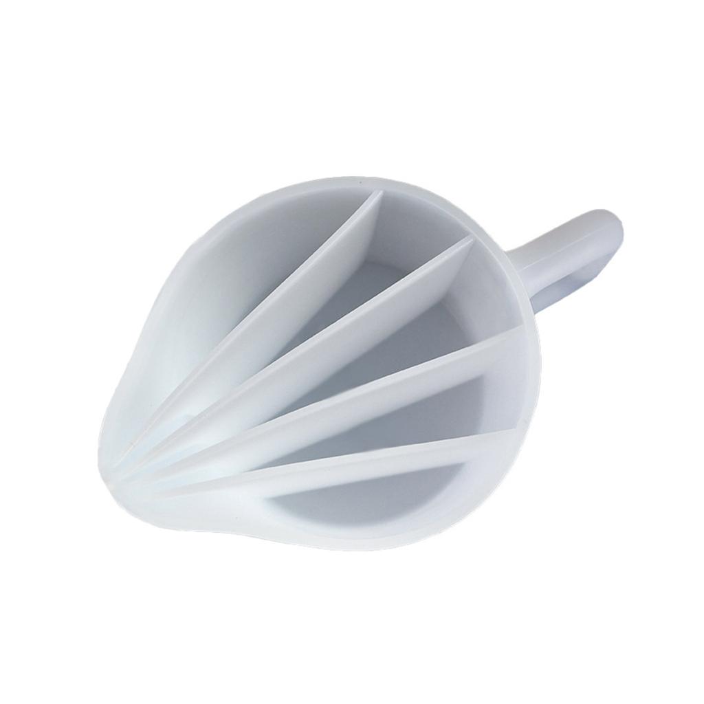 5 Compartment Silicone Mixing Cup Silicone Distributing Cup Silicone Split Cup Resin Mixing Cups for Crafts Art Projects