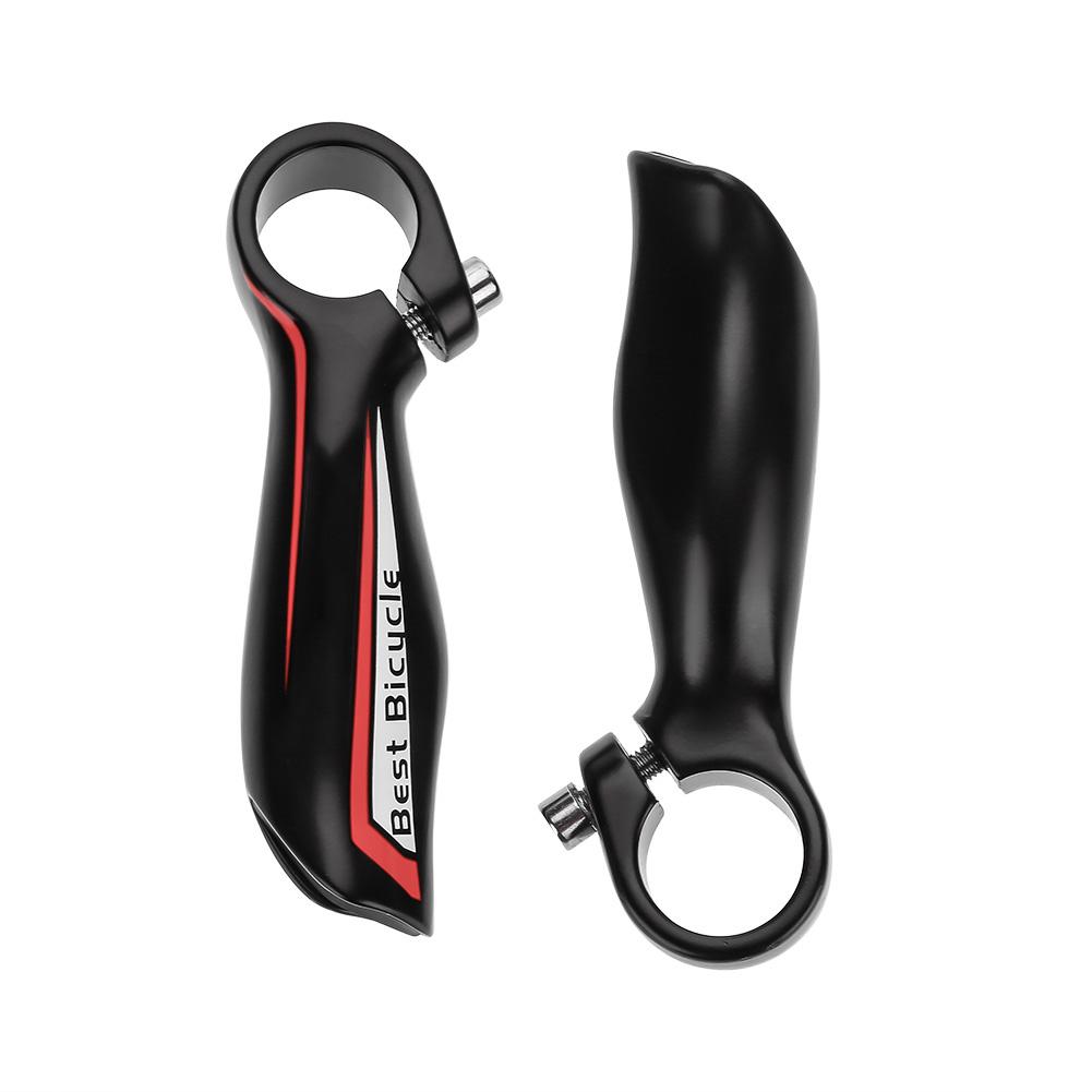 1 Pair Aluminum Alloy Mountain Bike Bicycle Handlebar Bar Ends Hand Grip End 22.2mm