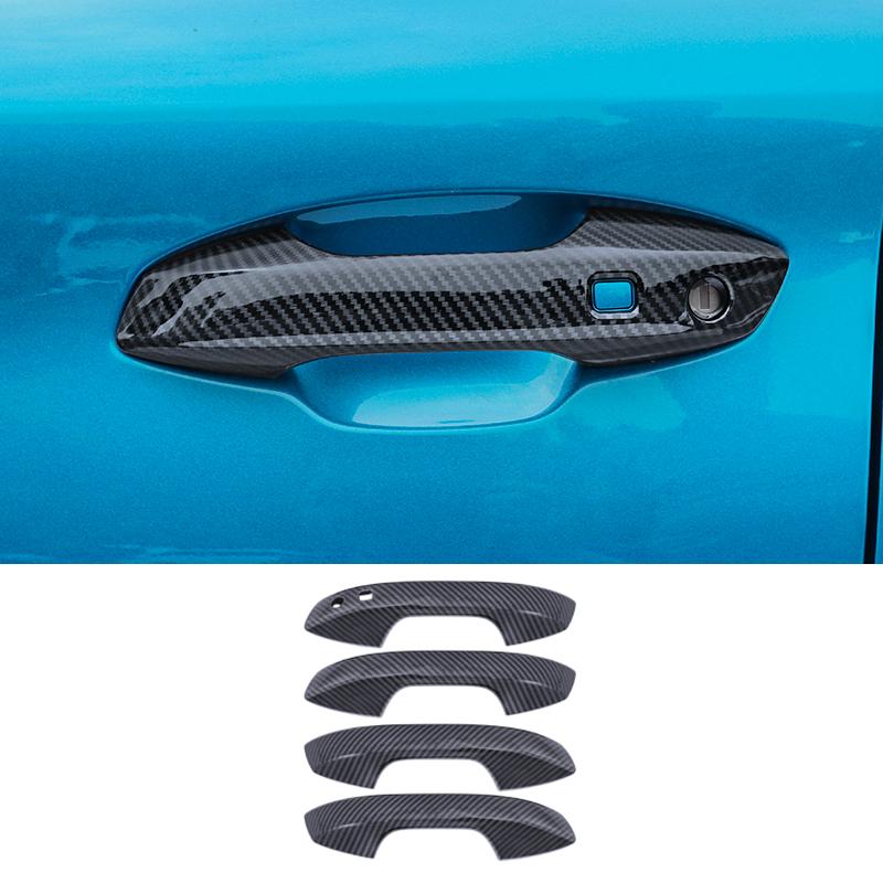 For BYD ATTO 3 Yuan Plus 2021-2025 Car Door Handle Protective Cover Decorative Handle Door Bowl Sticker Automotive Supplies