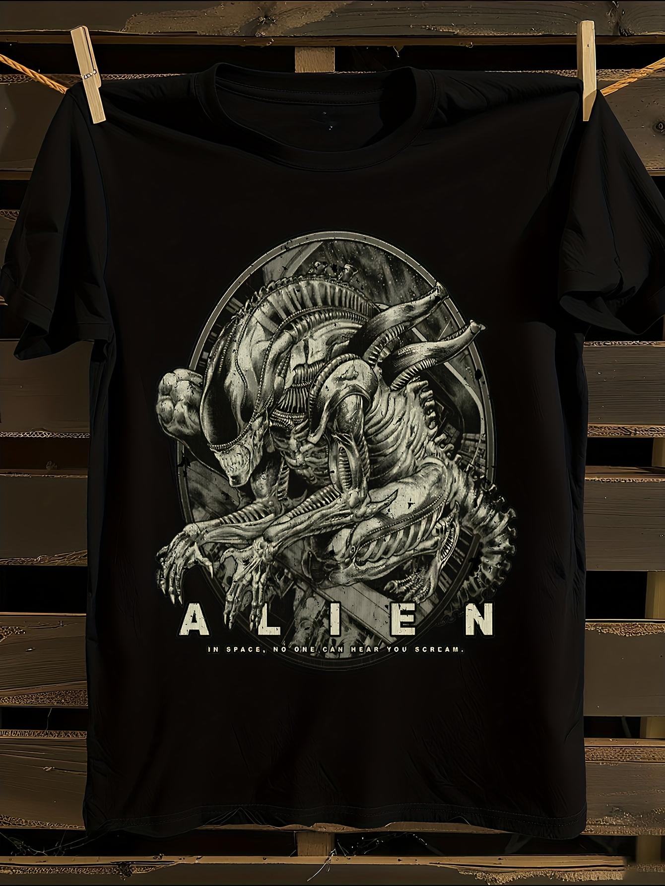 1979 Alien Movie Xenomorph Vintage T-shirt XXL