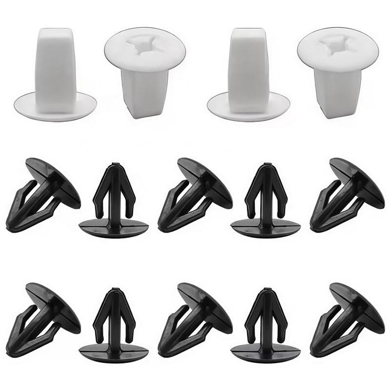 50pcs U-Type Nut Clips & Screws Kit for Toyota Lexus Engine Splash Shield Fender