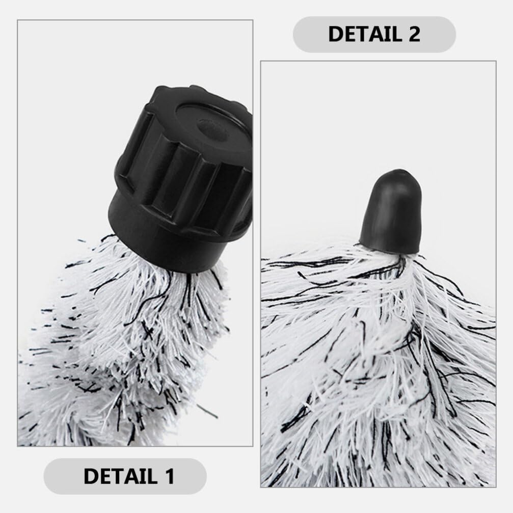 2pcs Alto Saxophone Cleaning Brush Cotton Thread Sax Maintenance Tool for Thorough Inner Wall Cleaning and Soft Saxophone Care Brush