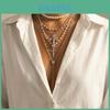 Style Layered Cross Necklace With Electroplated Alloy Chain For Summer 2025