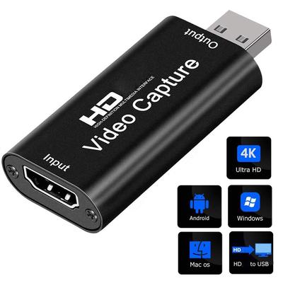 Placă de Captură Video 4K Compatibilă HDMI Placă de Streaming Captură USB 2.0 1080P Cutie Recorder Grabber Card pentru Joc PS4 DVD Cameră