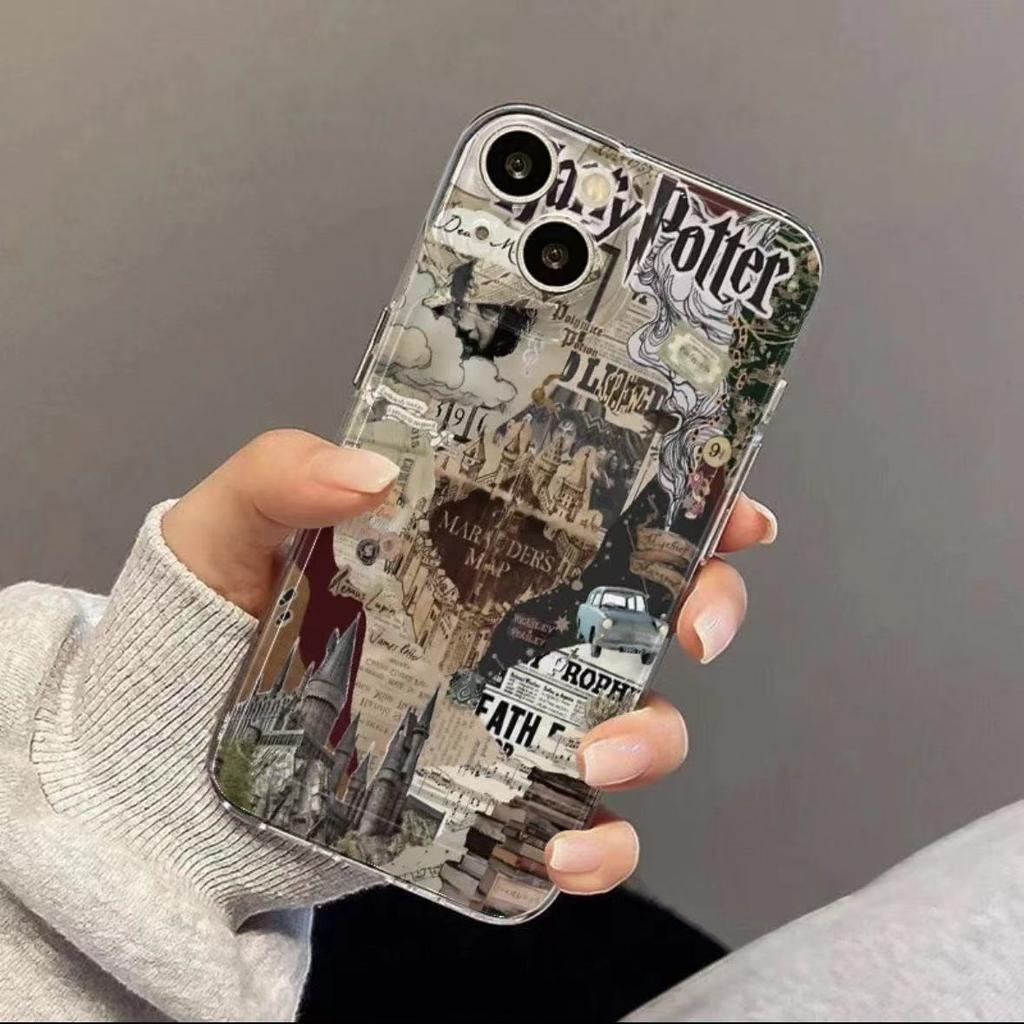 Harry Potter's New Transparent Mobile Phone Case Is All-inclusive, Suitable for Apple, Huawei, Xiaomi OPPO OnePlus Vivo Glory.