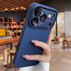 Luxus Matte Große Fenster Handyhülle Für iPhone 17 16 15 14 13 Pro Max 17Pro Stoßfest Glas Kamera Schutz Hartes PC Rückseitige Abdeckung