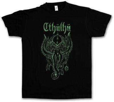 CTHÜLHÜ T-krekls Karš Šausmas Ārkhema H. P. Miskatonic Lovecraft Dunwich