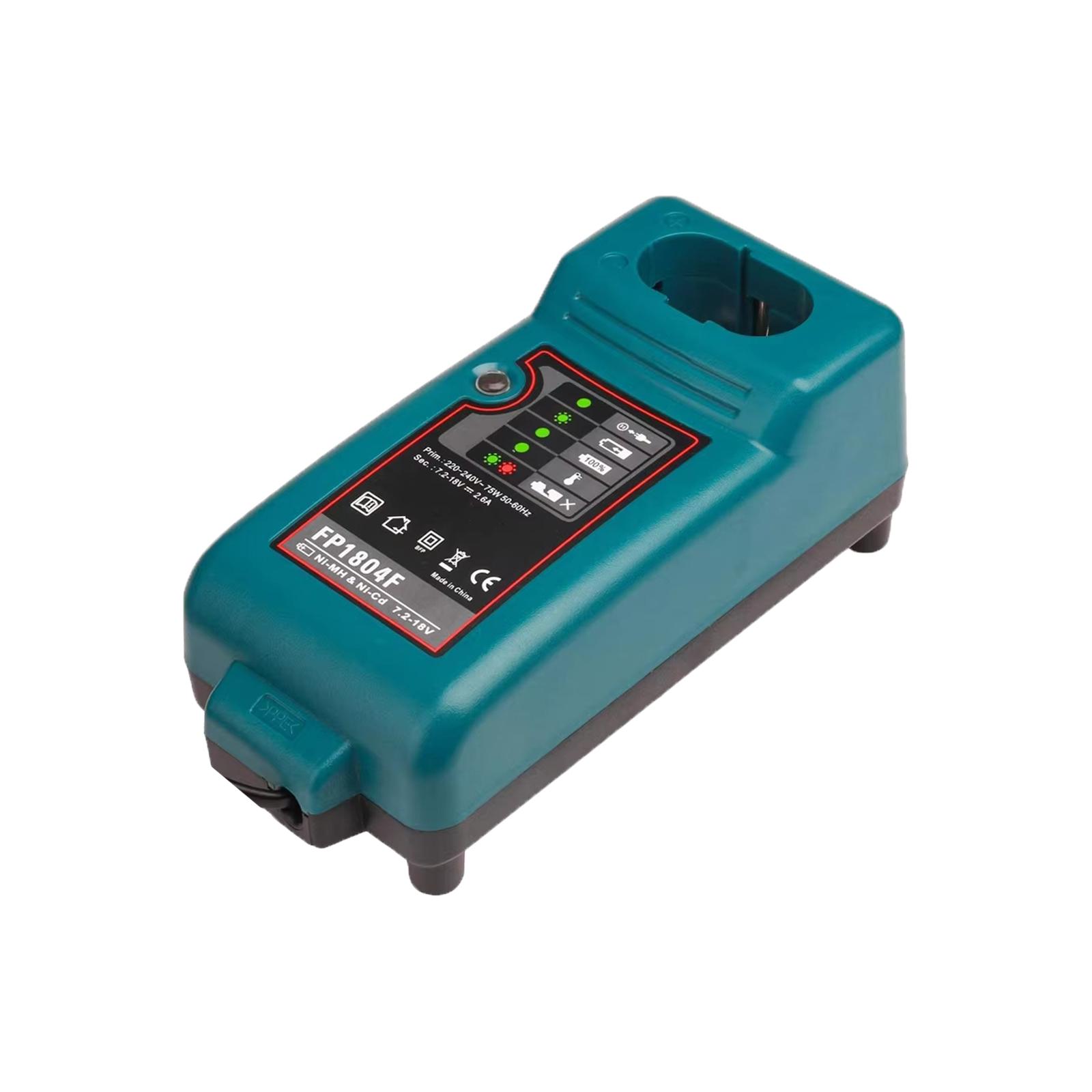 Зарядное устройство для аккумуляторов Makita PA12 PA18 DC1804 DC1822 7.2V-18V NI-CD&NI-MH Зарядка аккумуляторов Электроинструмент Запасное зарядное устройство UK